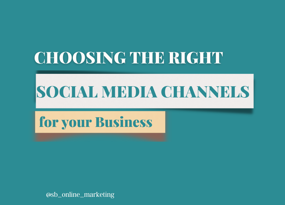 Top 5 Social Media Channels for Business
