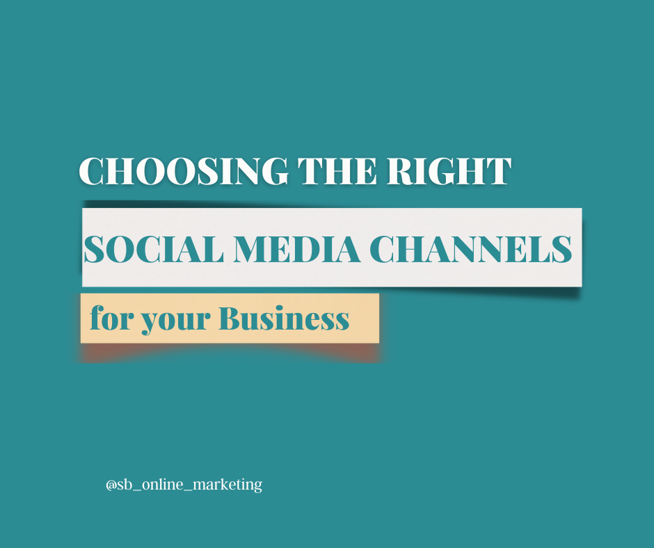 How to Choose the Right Social Media Channels for your Business SBOM